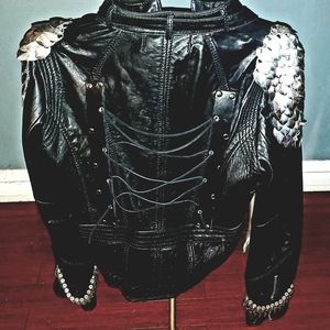 Extremely RARE Vintage Stylish Michael Kors Biker Jacket